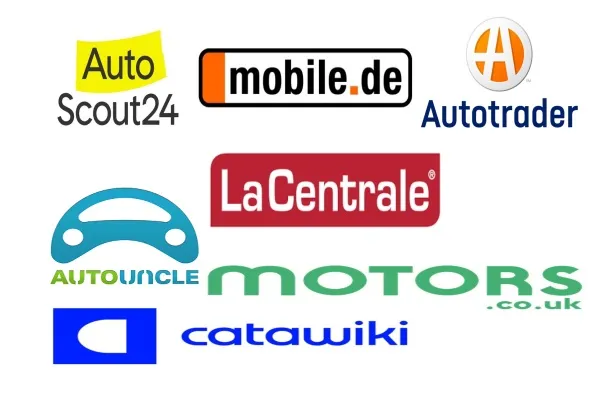 Cele mai bune sigle ale platformelor de anunțuri auto din Europa