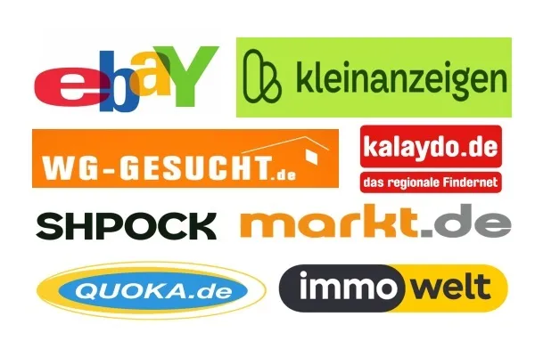 Sigle ale principalelor site-uri germane de anunțuri